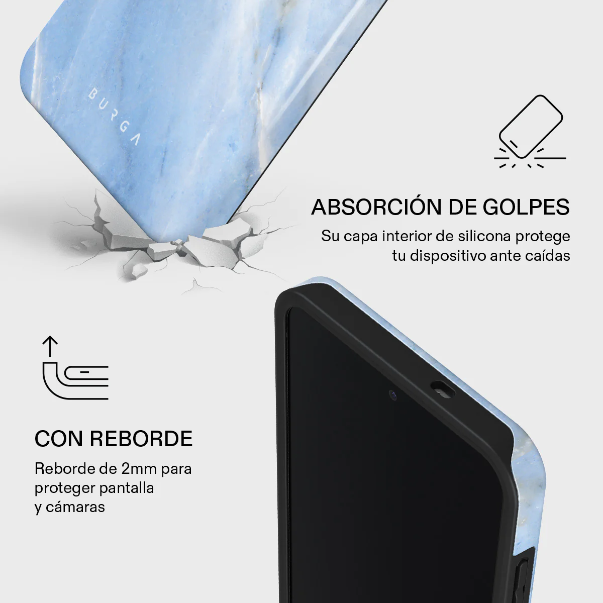 Fluffy Clouds - Samsung Galaxy S25 FE Funda - Image 4