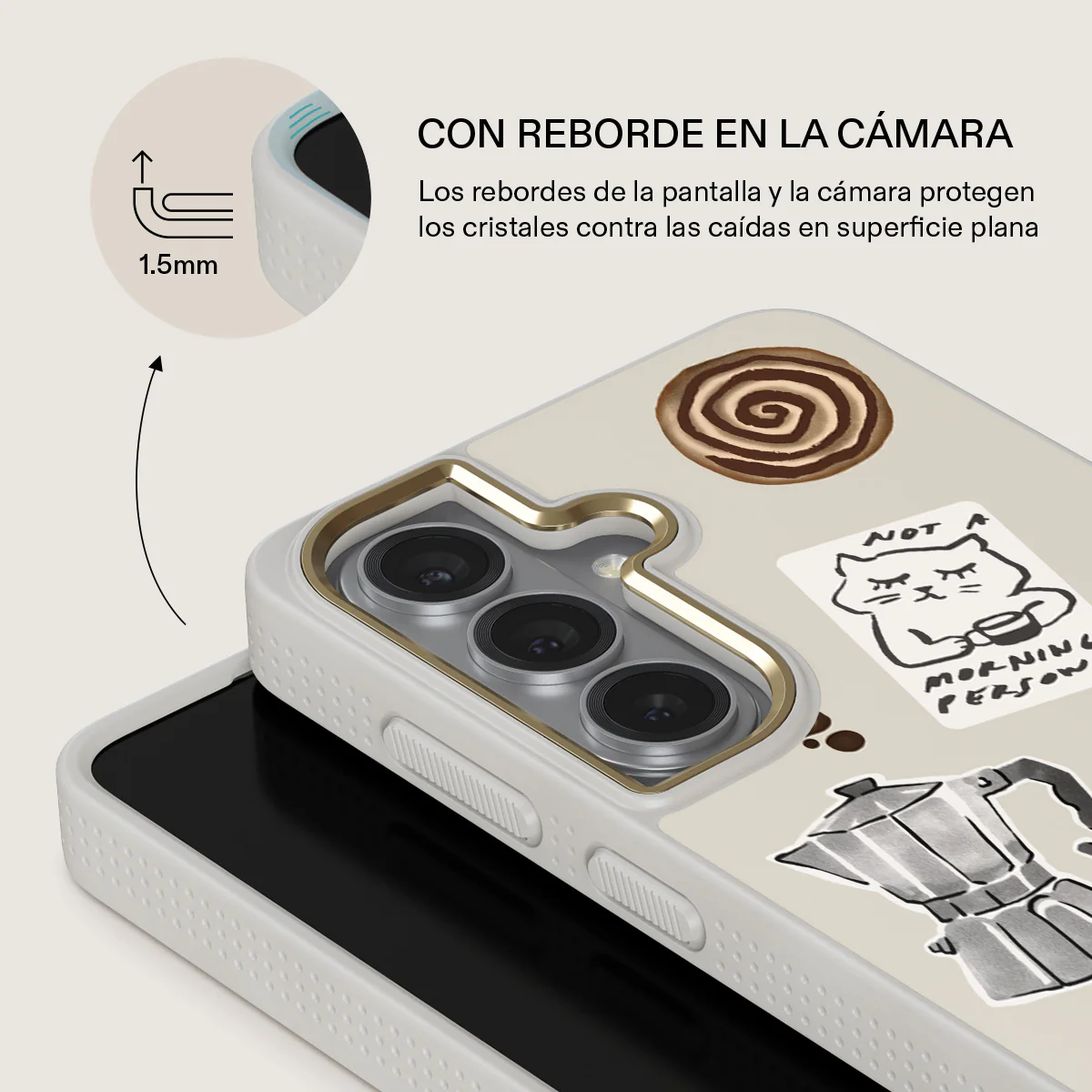 Oat Milk Please - Samsung Galaxy S26 Funda - Image 29