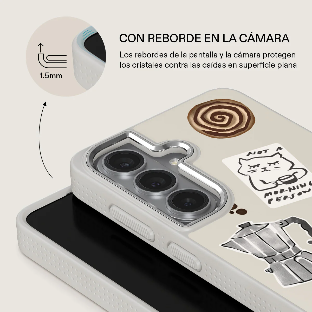 Oat Milk Please - Samsung Galaxy S26 Funda - Image 36