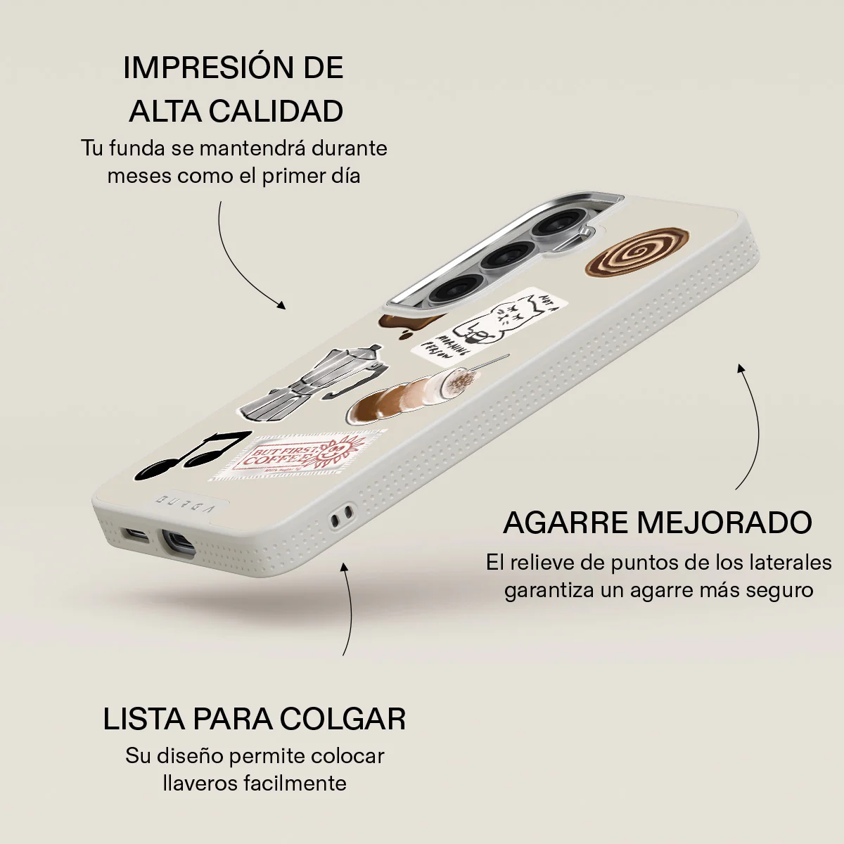 Oat Milk Please - Samsung Galaxy S26 Funda - Image 37