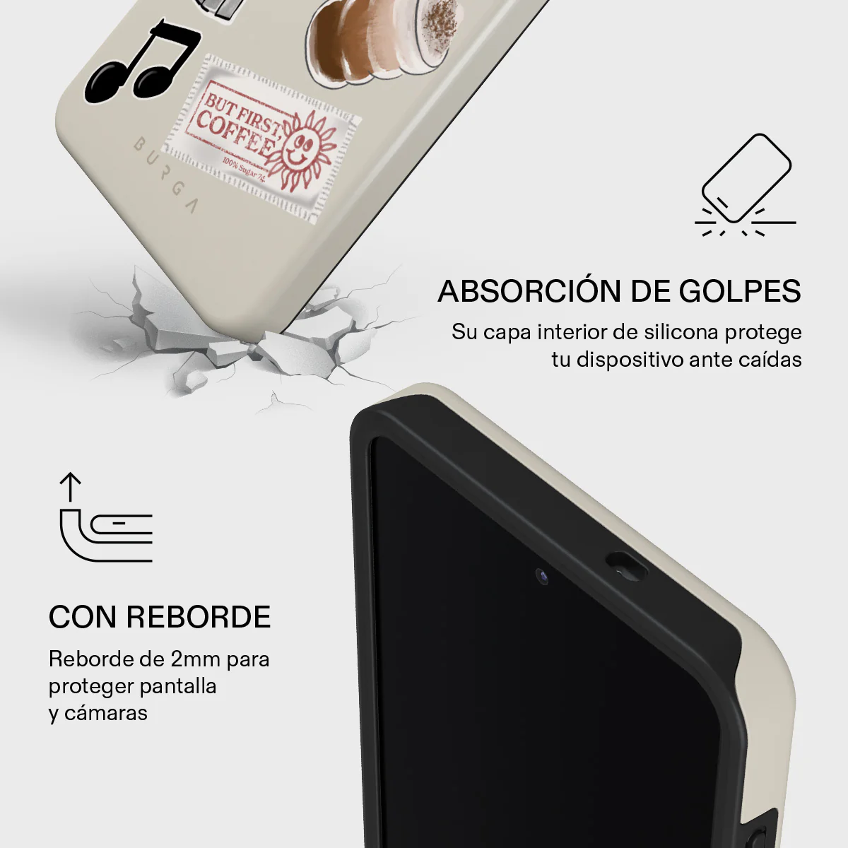 Oat Milk Please - Samsung Galaxy S26 Funda - Image 4