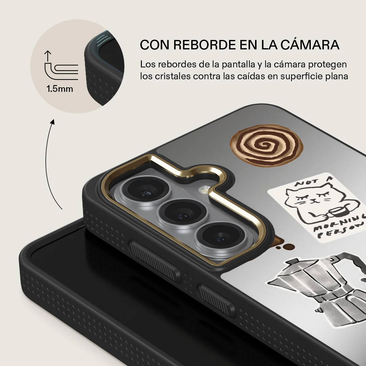 Oat Milk Please - Samsung Galaxy S26 Funda - Image 44