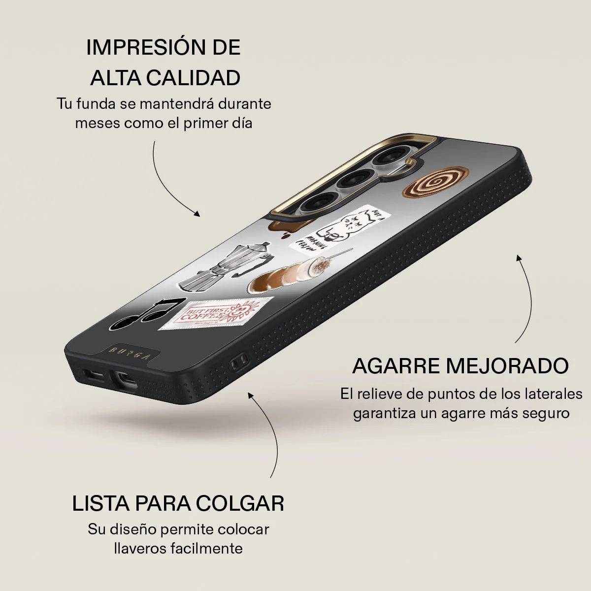 Oat Milk Please - Samsung Galaxy S26 Funda - Image 45