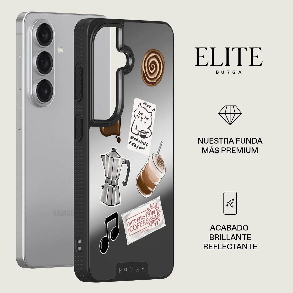 Oat Milk Please - Samsung Galaxy S26 Funda - Image 49