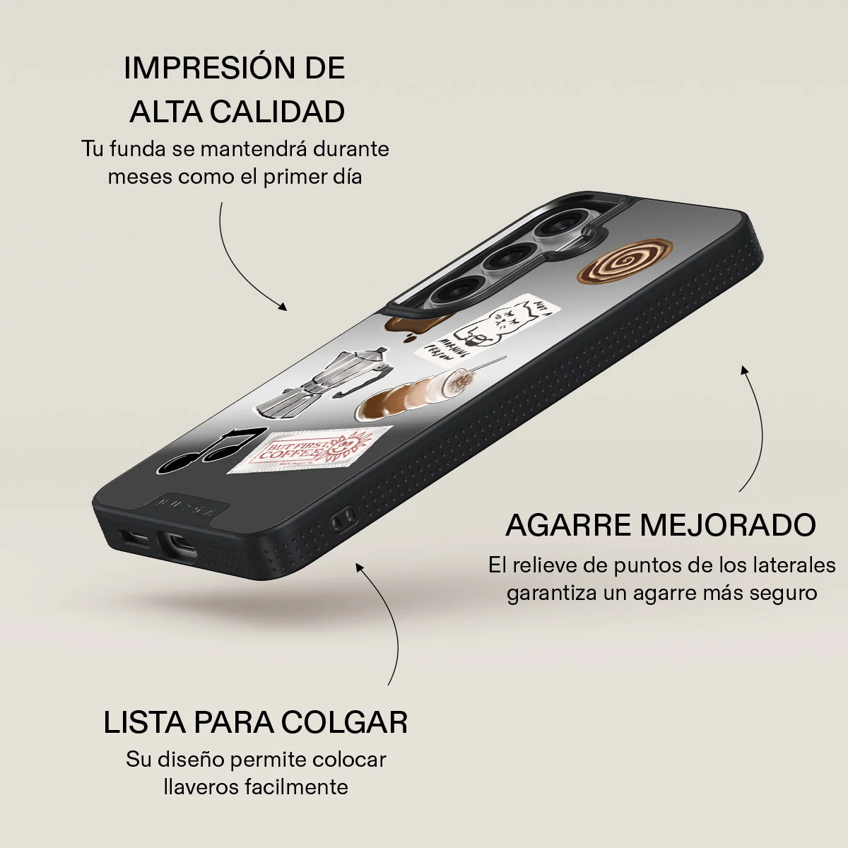 Oat Milk Please - Samsung Galaxy S26 Funda - Image 53