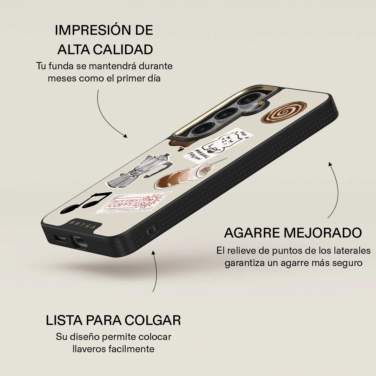 Oat Milk Please - Samsung Galaxy S26 Funda - Image 9