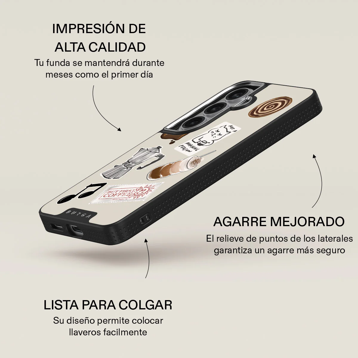 Oat Milk Please - Samsung Galaxy S26 Plus Funda - Image 23
