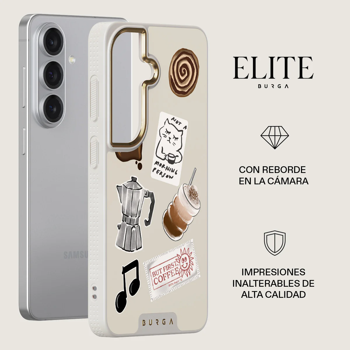 Oat Milk Please - Samsung Galaxy S26 Plus Funda - Image 27