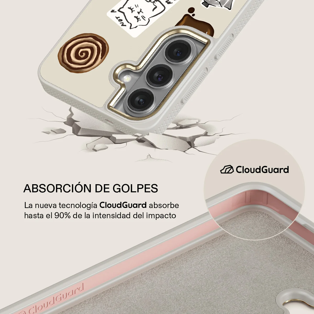 Oat Milk Please - Samsung Galaxy S26 Plus Funda - Image 28