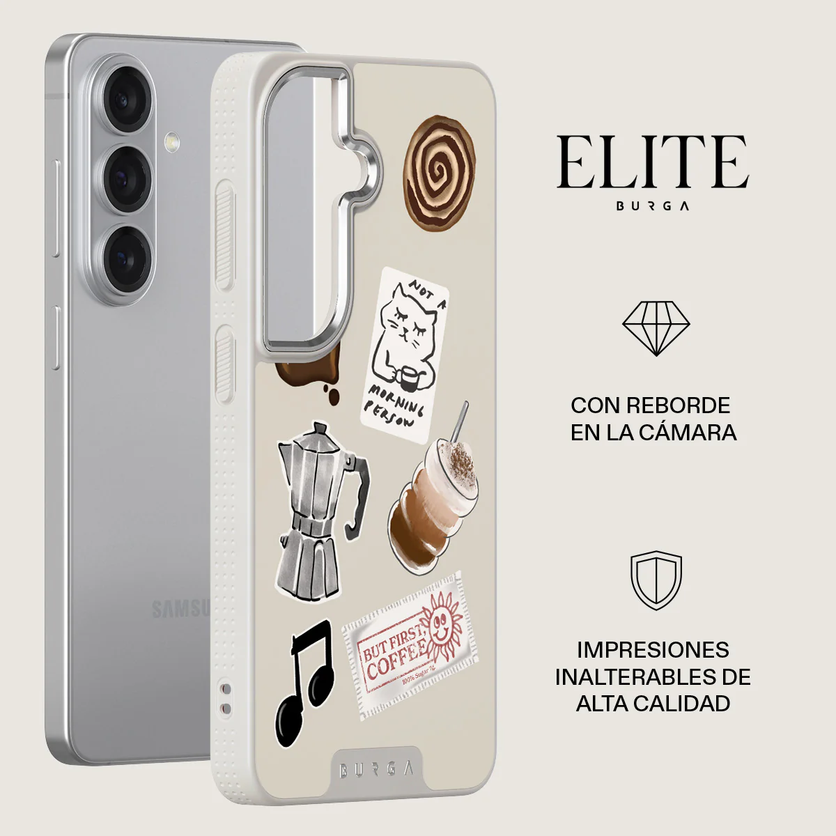Oat Milk Please - Samsung Galaxy S26 Plus Funda - Image 34