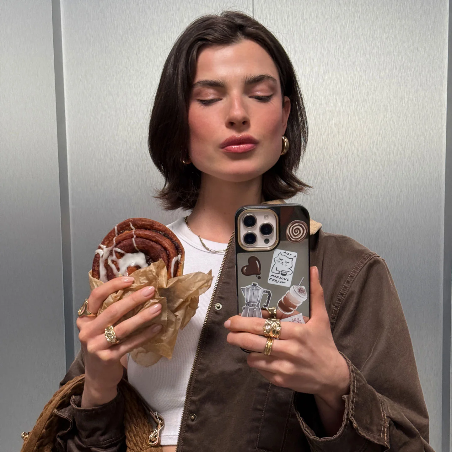 Oat Milk Please - Samsung Galaxy S26 Plus Funda - Image 69