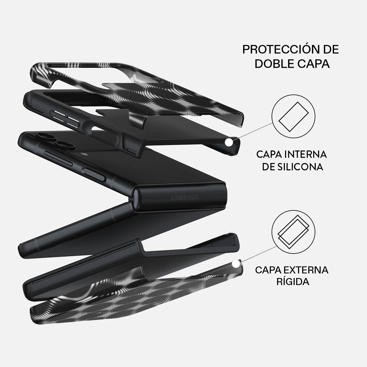 Oblivion - Samsung Galaxy Z Flip 4 Funda - Image 8