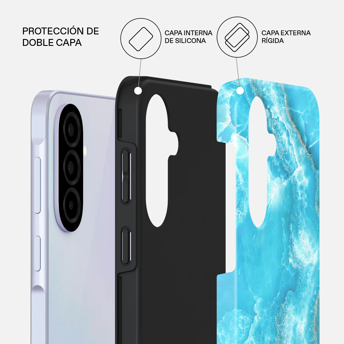 Ocean Waves - Samsung Galaxy A37 5G Funda - Image 2