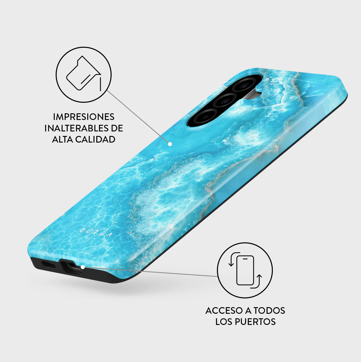 Ocean Waves - Samsung Galaxy A57 5G Funda - Image 3