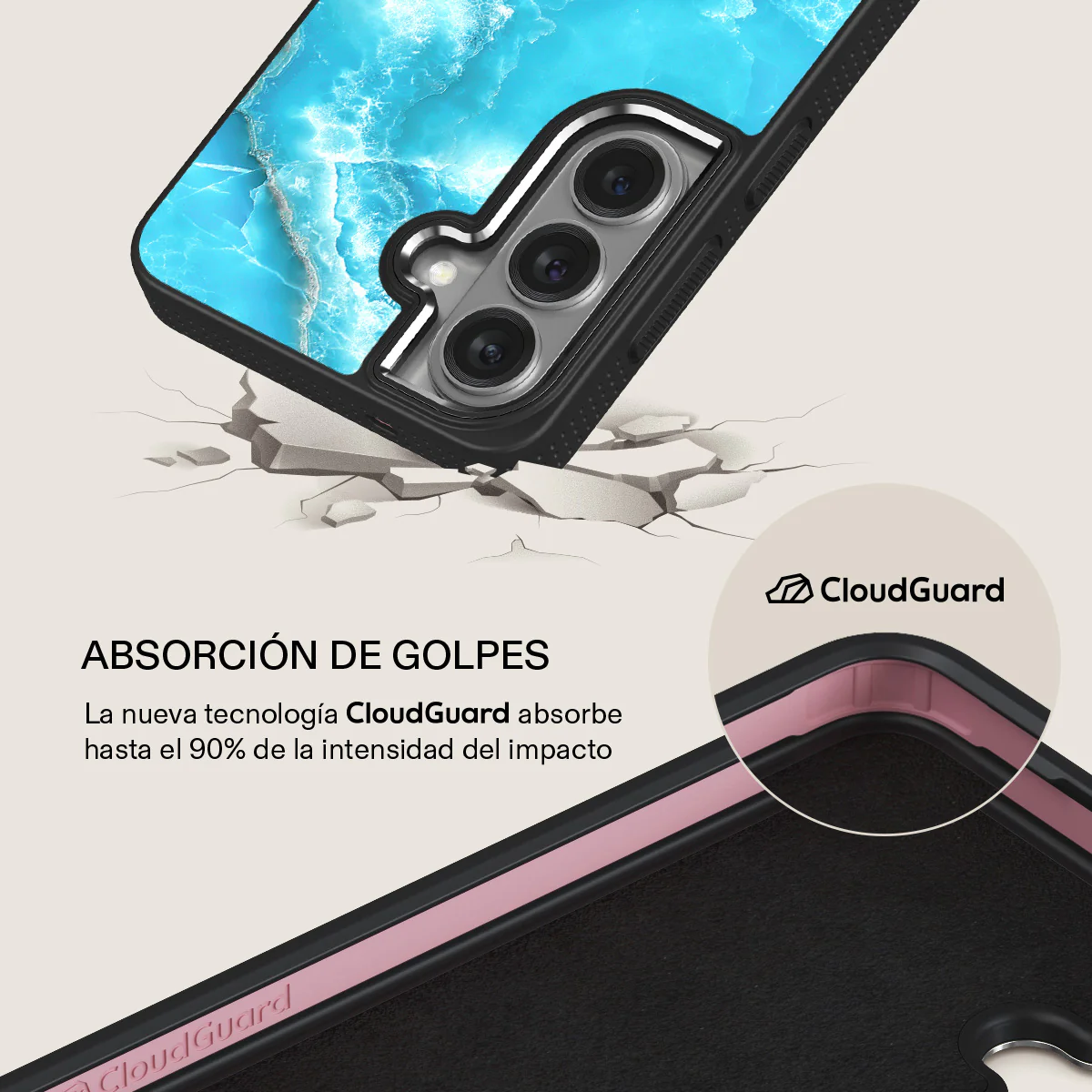 Ocean Waves - Samsung Galaxy S26 Plus Funda - Image 14