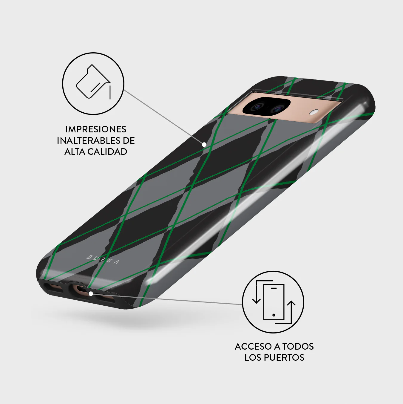 Old School - Google Pixel 8a Funda - Image 3