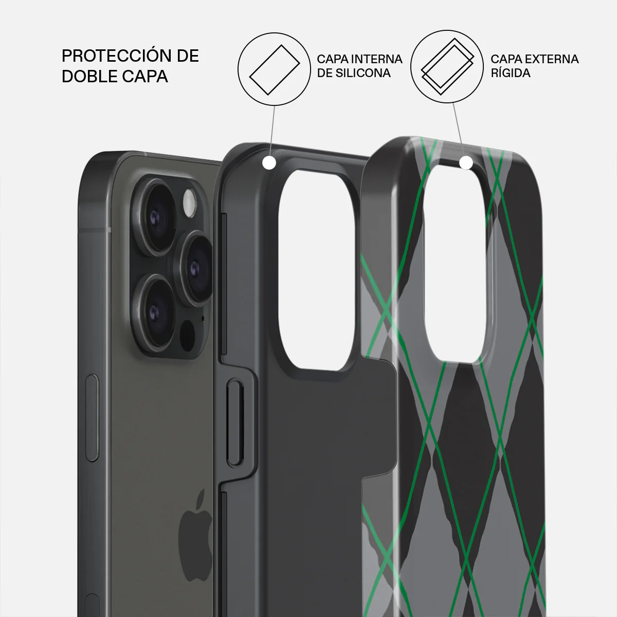 Old School - iPhone 15 Pro Funda - Image 2