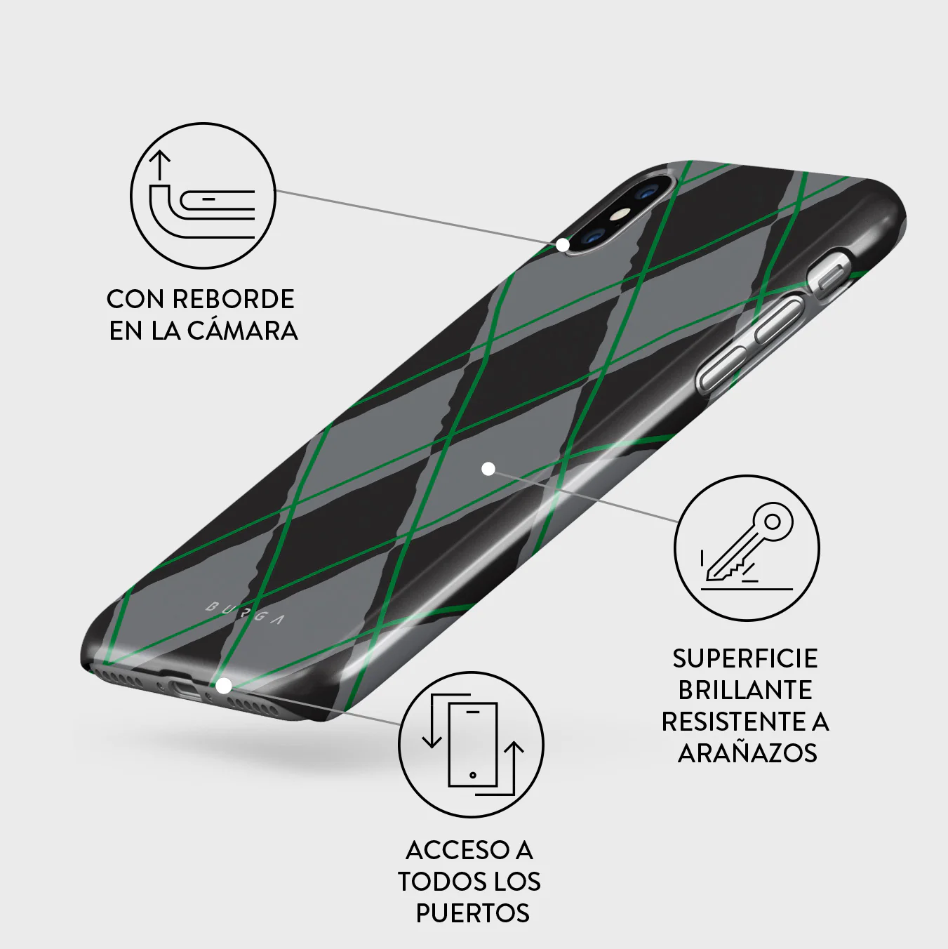 Old School - iPhone X / XS Funda - Image 3