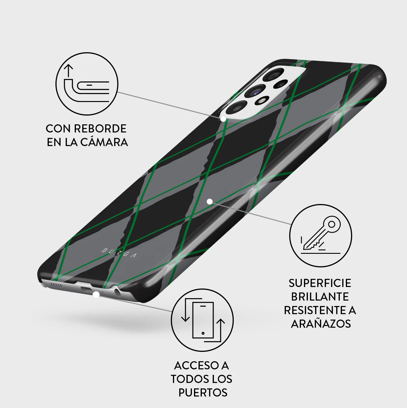 Old School - Samsung Galaxy A72 4G / 5G Funda - Image 3