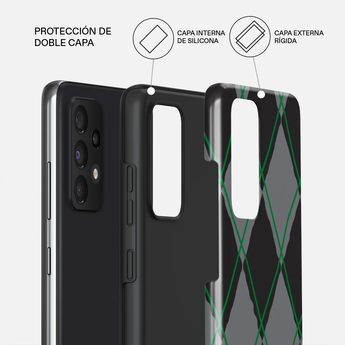 Old School - Samsung Galaxy A72 4G / 5G Funda - Image 6