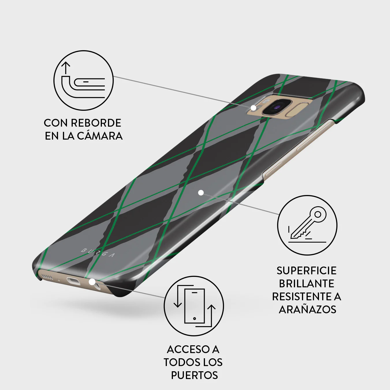 Old School - Samsung Galaxy S8 Funda - Image 3