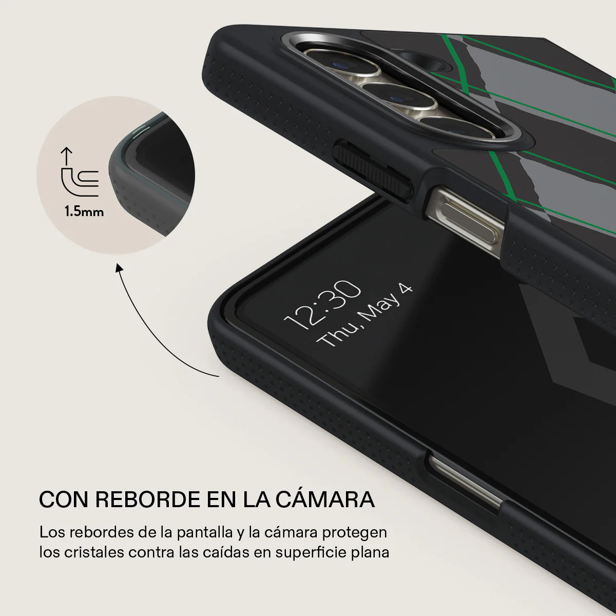 Old School - Samsung Galaxy Z Fold 5 Funda - Image 11