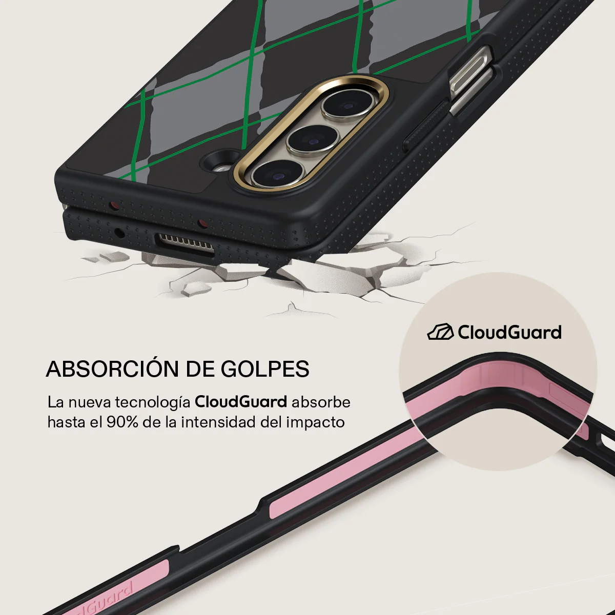 Old School - Samsung Galaxy Z Fold 5 Funda - Image 3