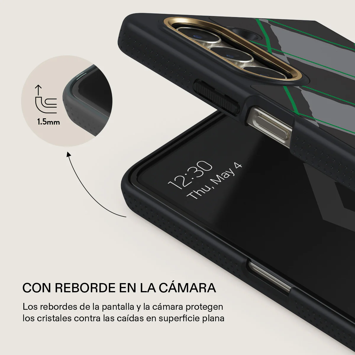 Old School - Samsung Galaxy Z Fold 5 Funda - Image 4
