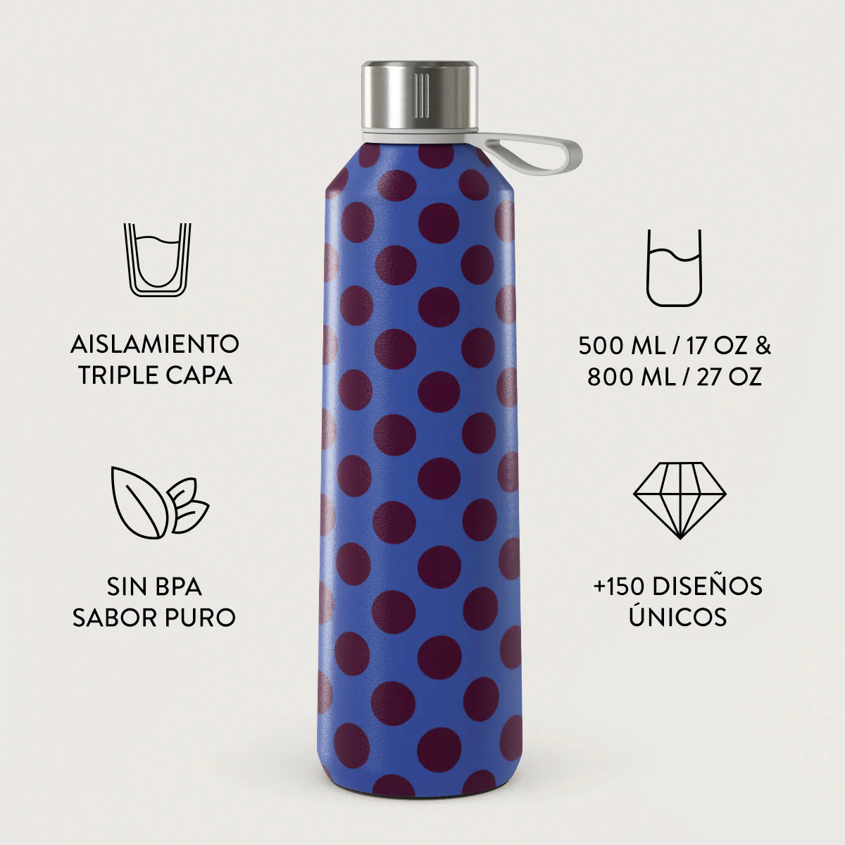 On Pause - Botella de Agua - Image 3