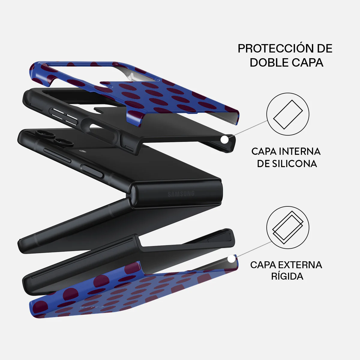 On Pause - Samsung Galaxy Z Flip 4 Funda - Image 8
