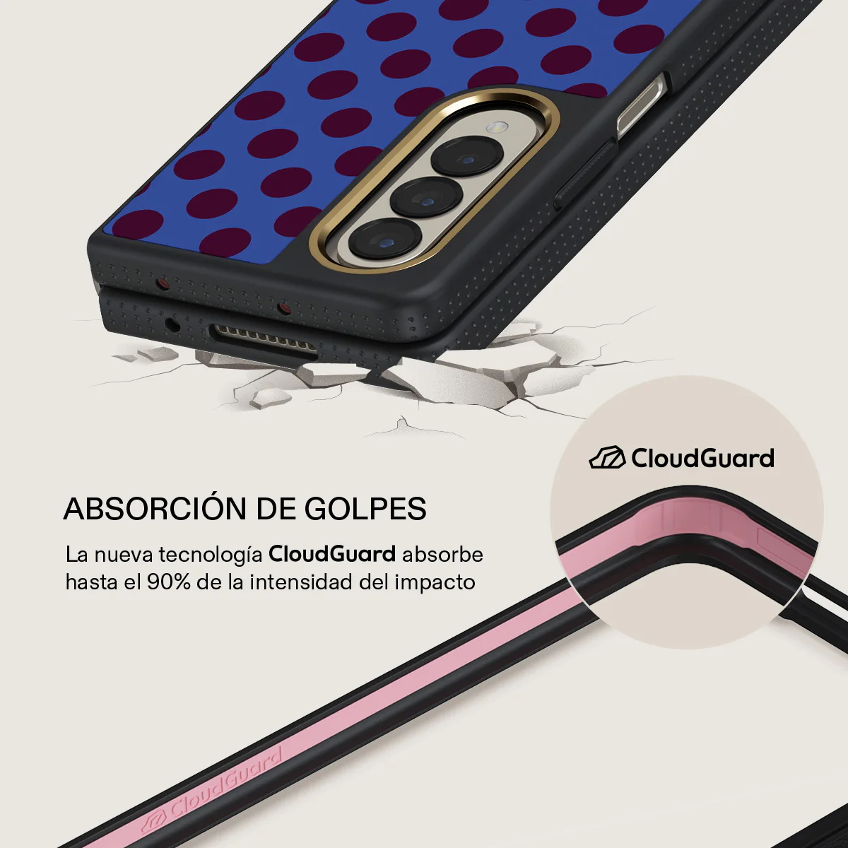 On Pause - Samsung Galaxy Z Fold 4 Funda - Image 8