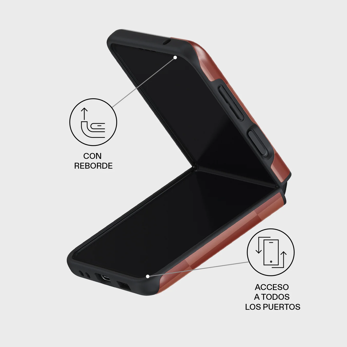 On Read - Samsung Galaxy Z Flip 4 Funda - Image 9