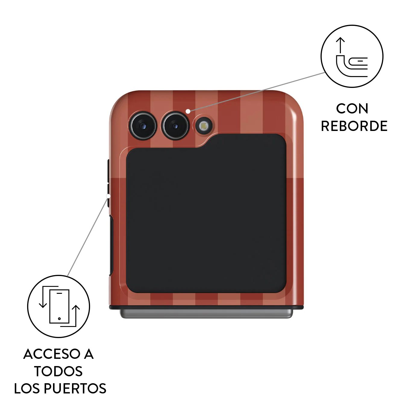 On Read - Samsung Galaxy Z Flip 5 Funda - Image 3