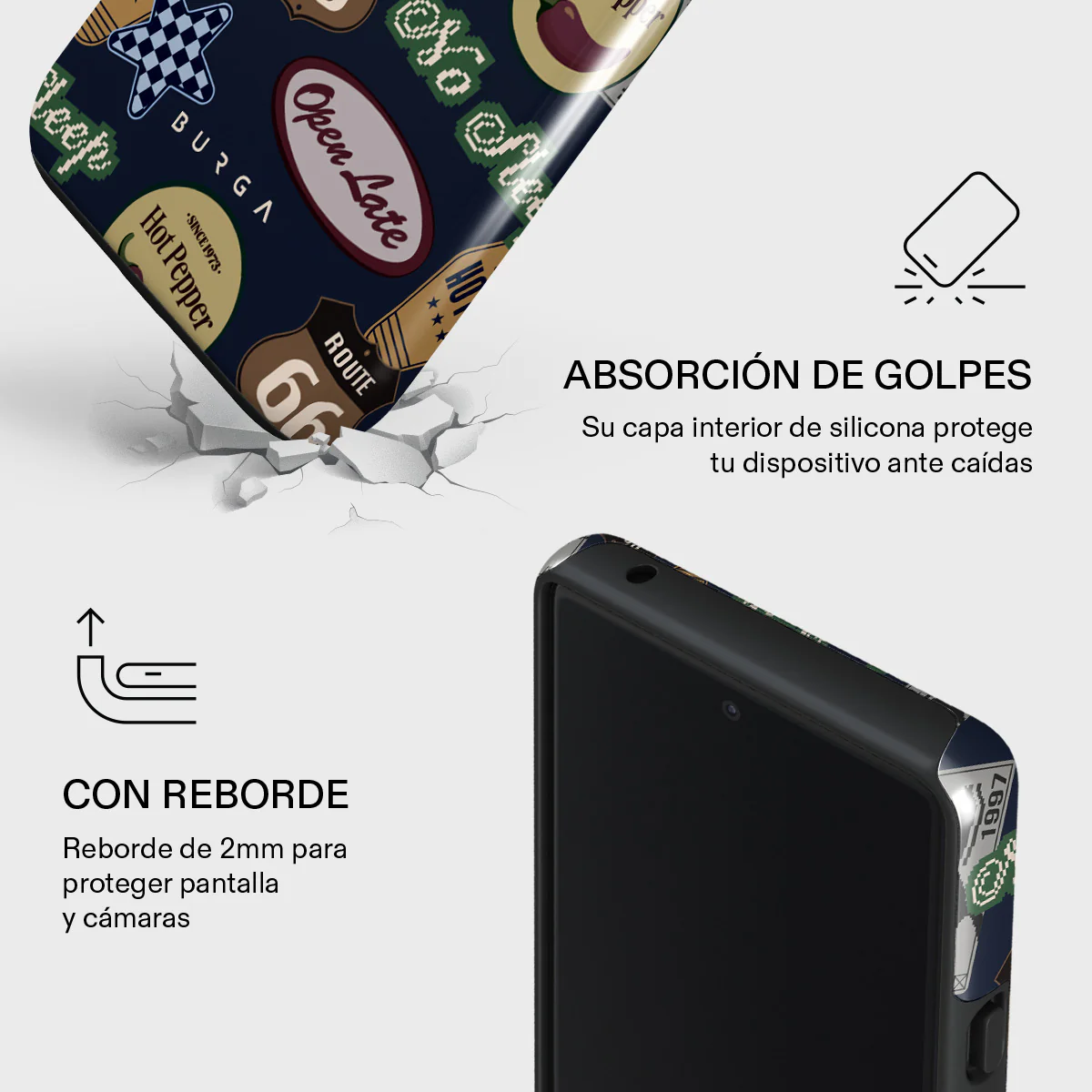 Open Late - Google Pixel 6a Funda - Image 4