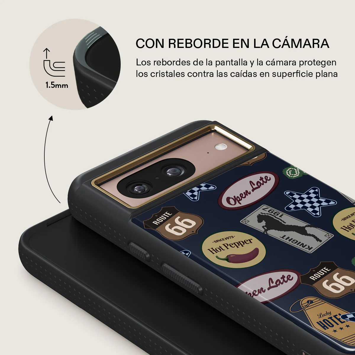 Open Late - Google Pixel 8 Funda - Image 8