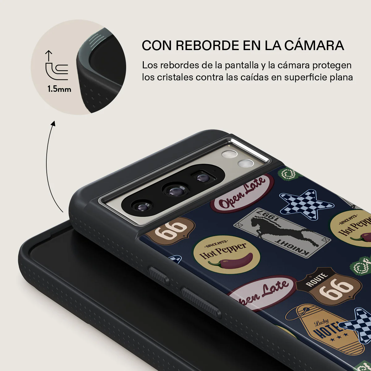 Open Late - Google Pixel 8 Pro Funda - Image 15