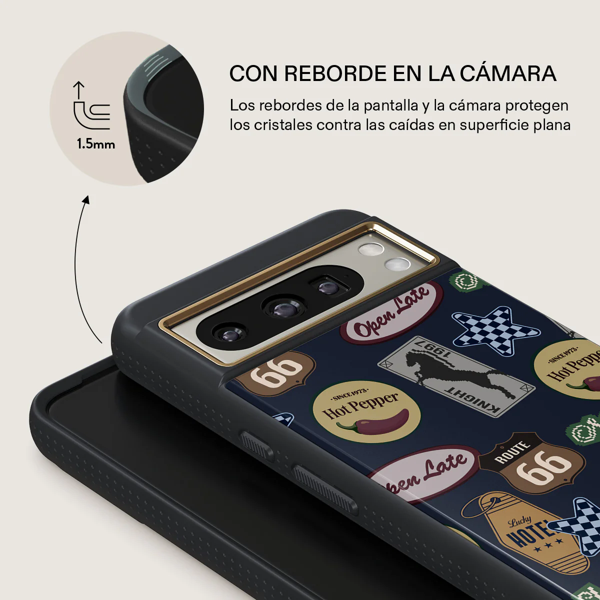 Open Late - Google Pixel 8 Pro Funda - Image 8