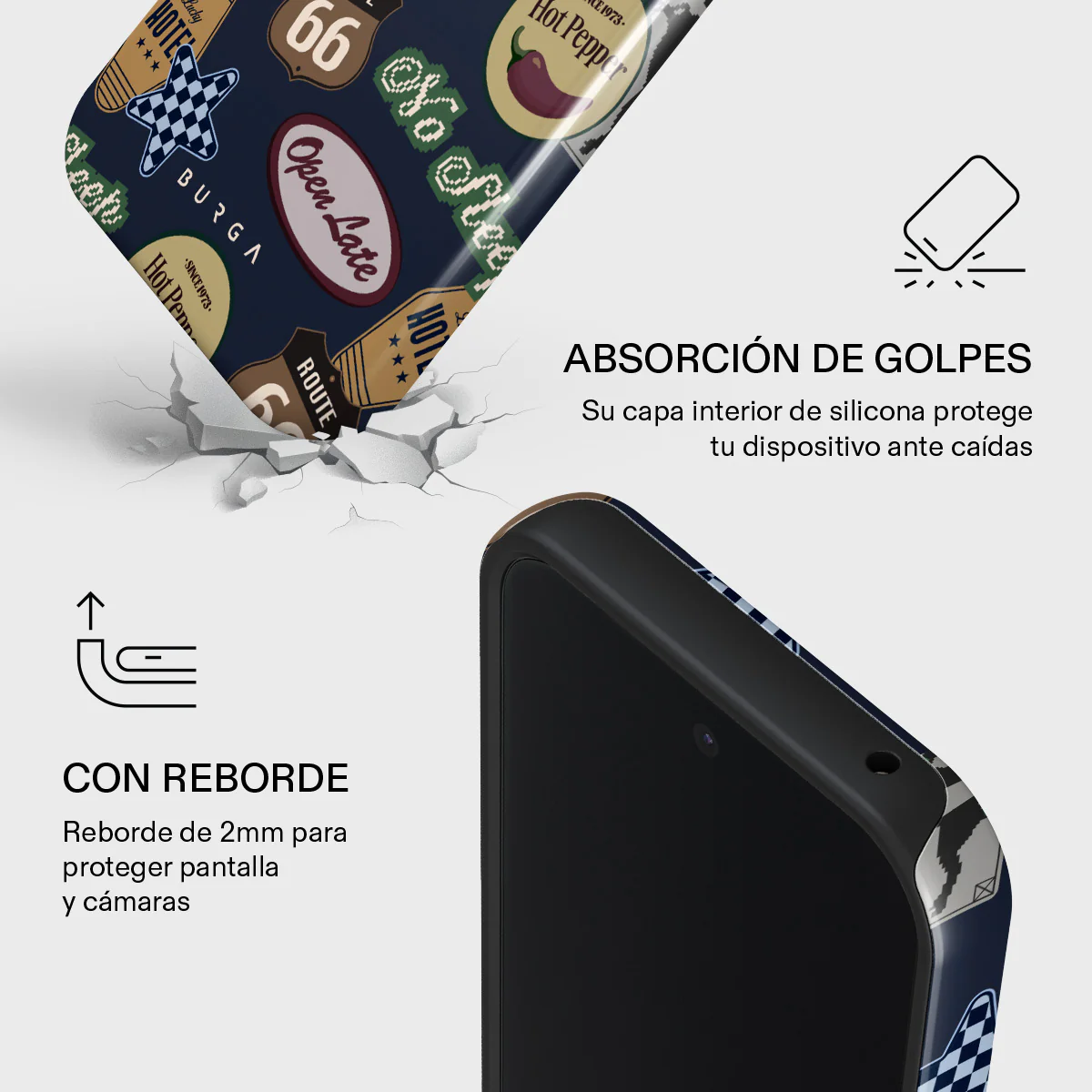 Open Late - Google Pixel 9a Funda - Image 4