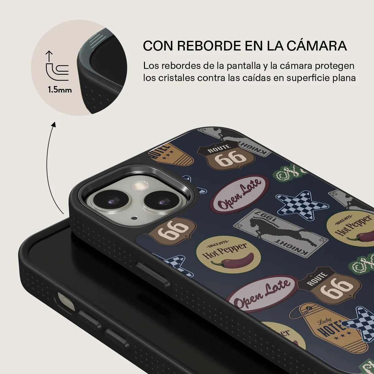 Open Late - iPhone 13 Funda - Image 15