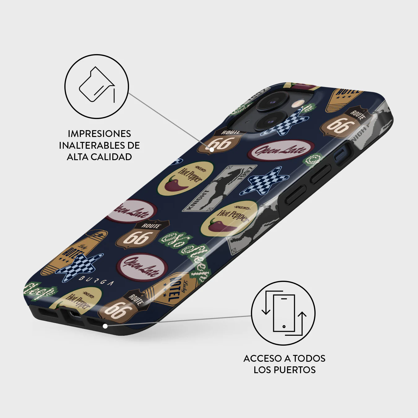 Open Late - iPhone 14 Funda - Image 3