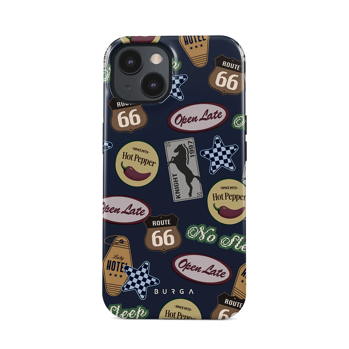 Open Late - iPhone 15 Funda