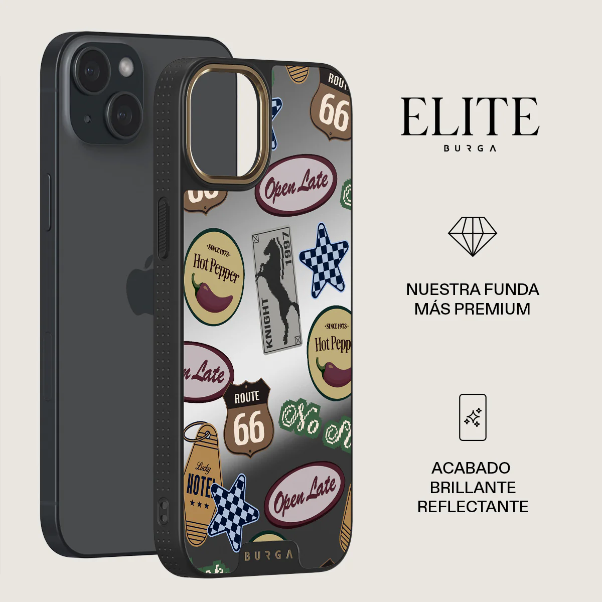 Open Late - iPhone 15 Funda - Image 27