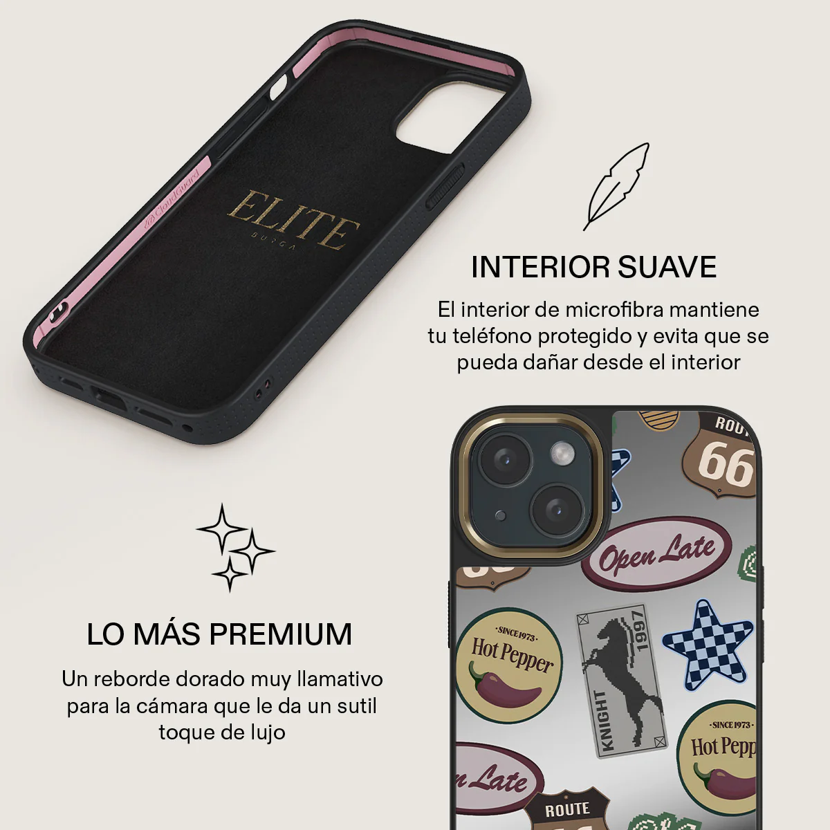 Open Late - iPhone 15 Funda - Image 32