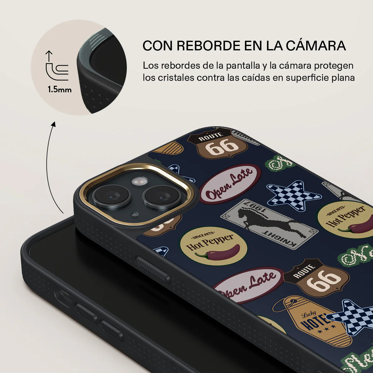 Open Late - iPhone 15 Funda - Image 8