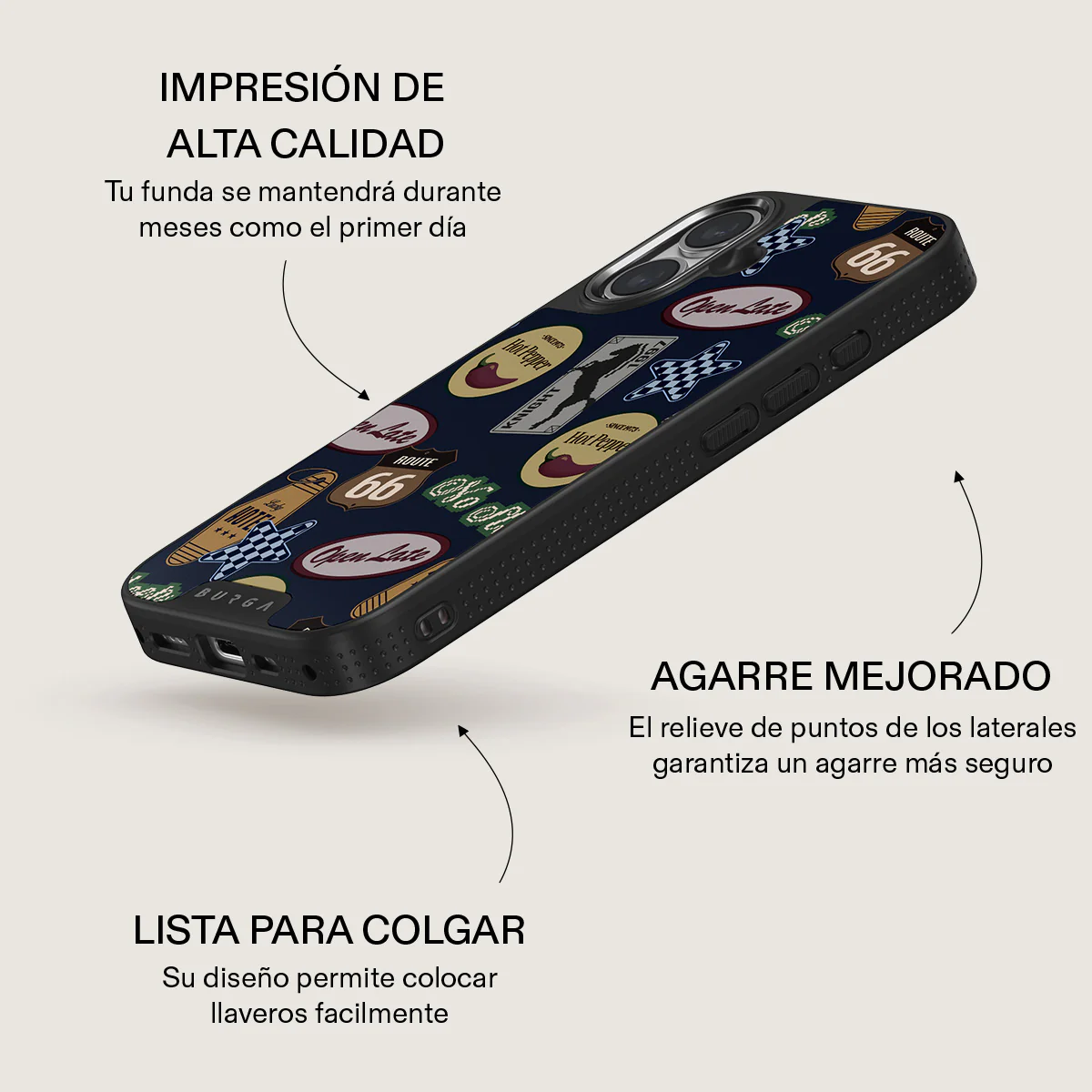 Open Late - iPhone 16 Funda - Image 17