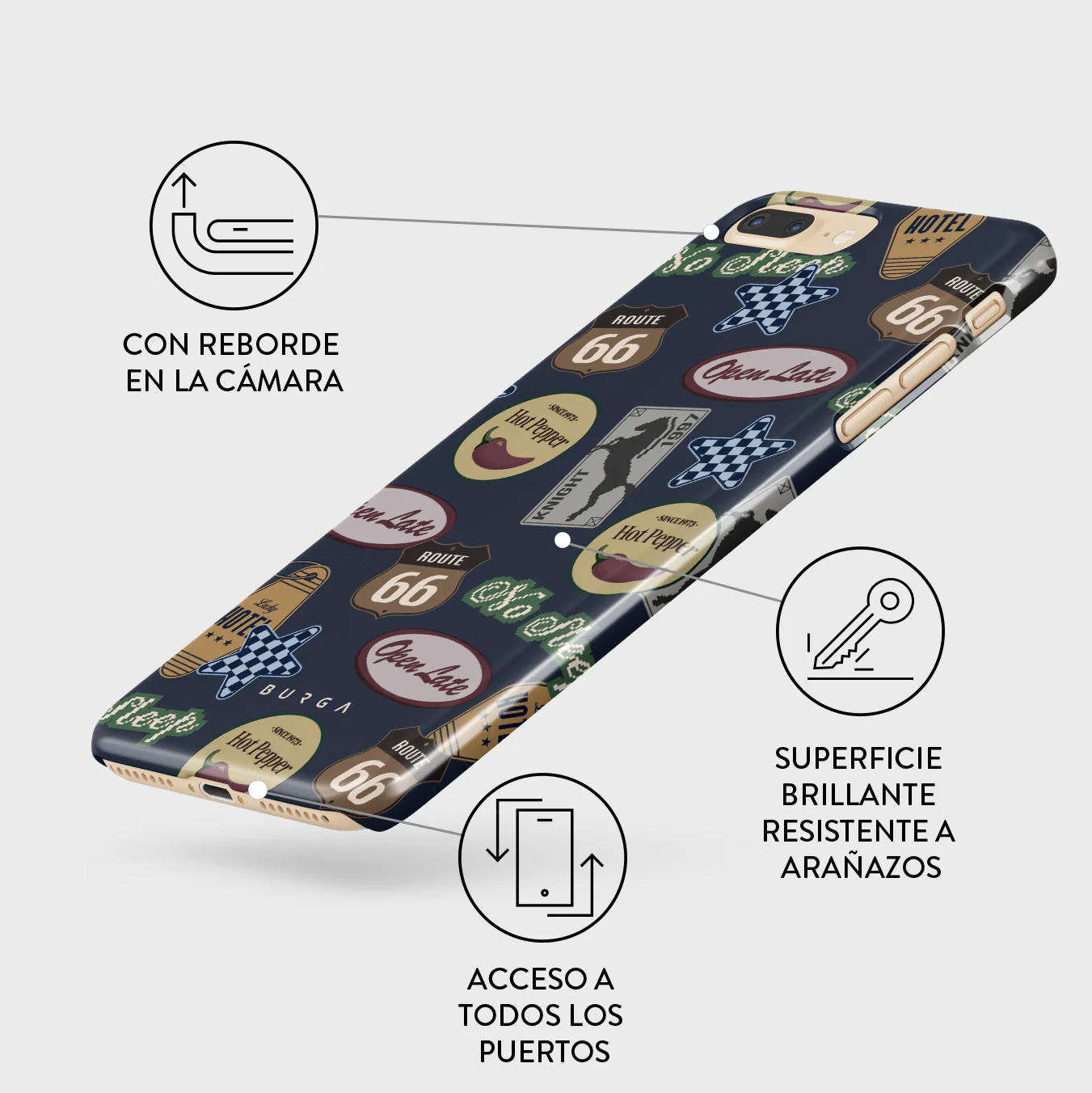Open Late - iPhone 7 Plus / 8 Plus Funda - Image 3