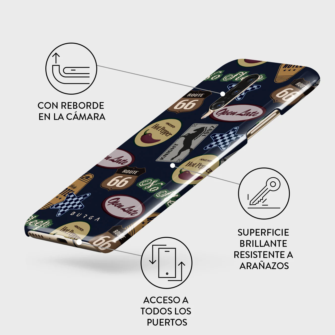 Open Late - OnePlus 7 Pro / 7T Pro Funda - Image 3