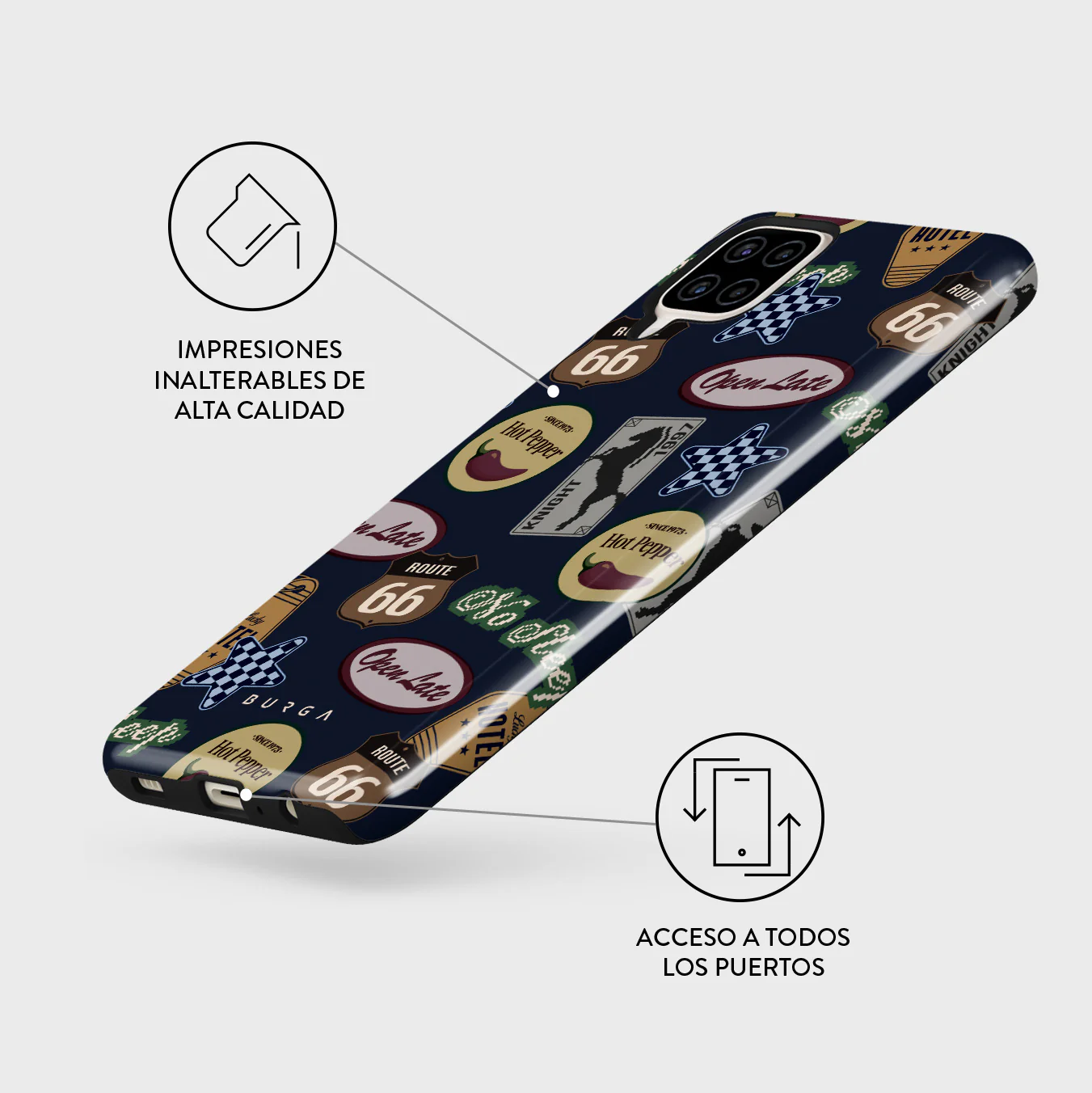 Open Late - Samsung Galaxy A12 4G Funda - Image 3