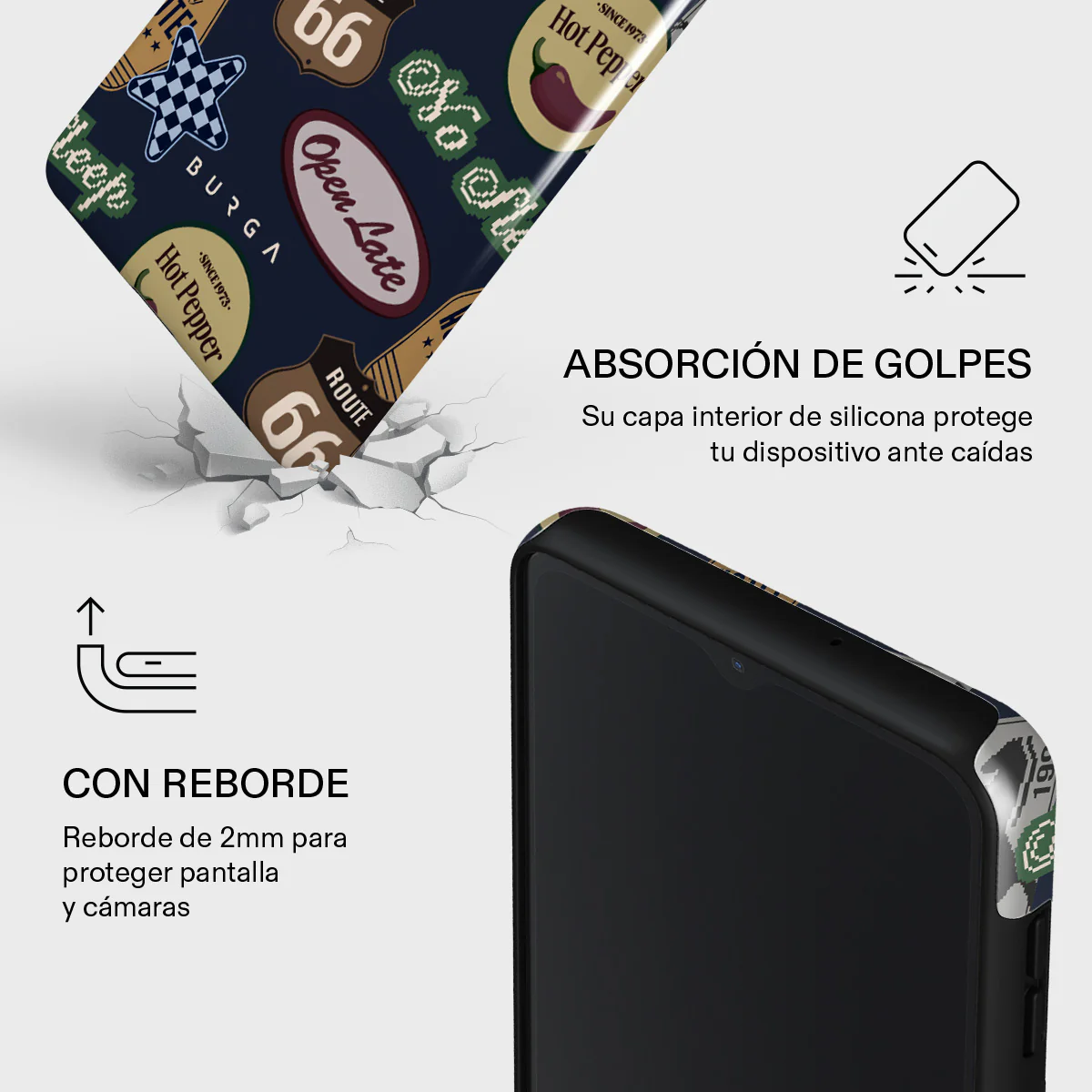 Open Late - Samsung Galaxy A12 4G Funda - Image 4