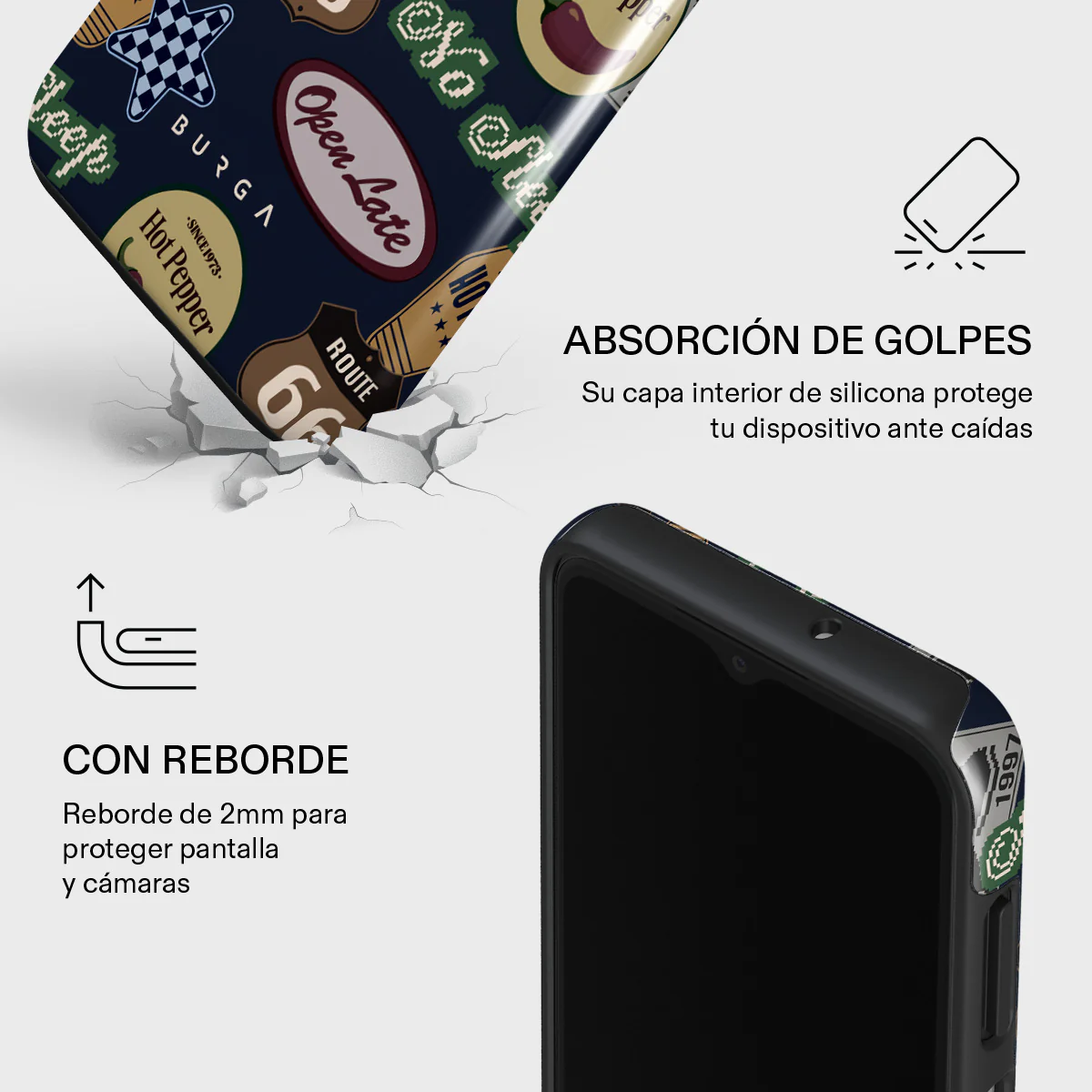 Open Late - Samsung Galaxy A13 4G Funda - Image 4